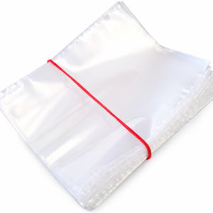 Sivusaumapussi kumilenkillä - 100 x 200 x 0,03 mm